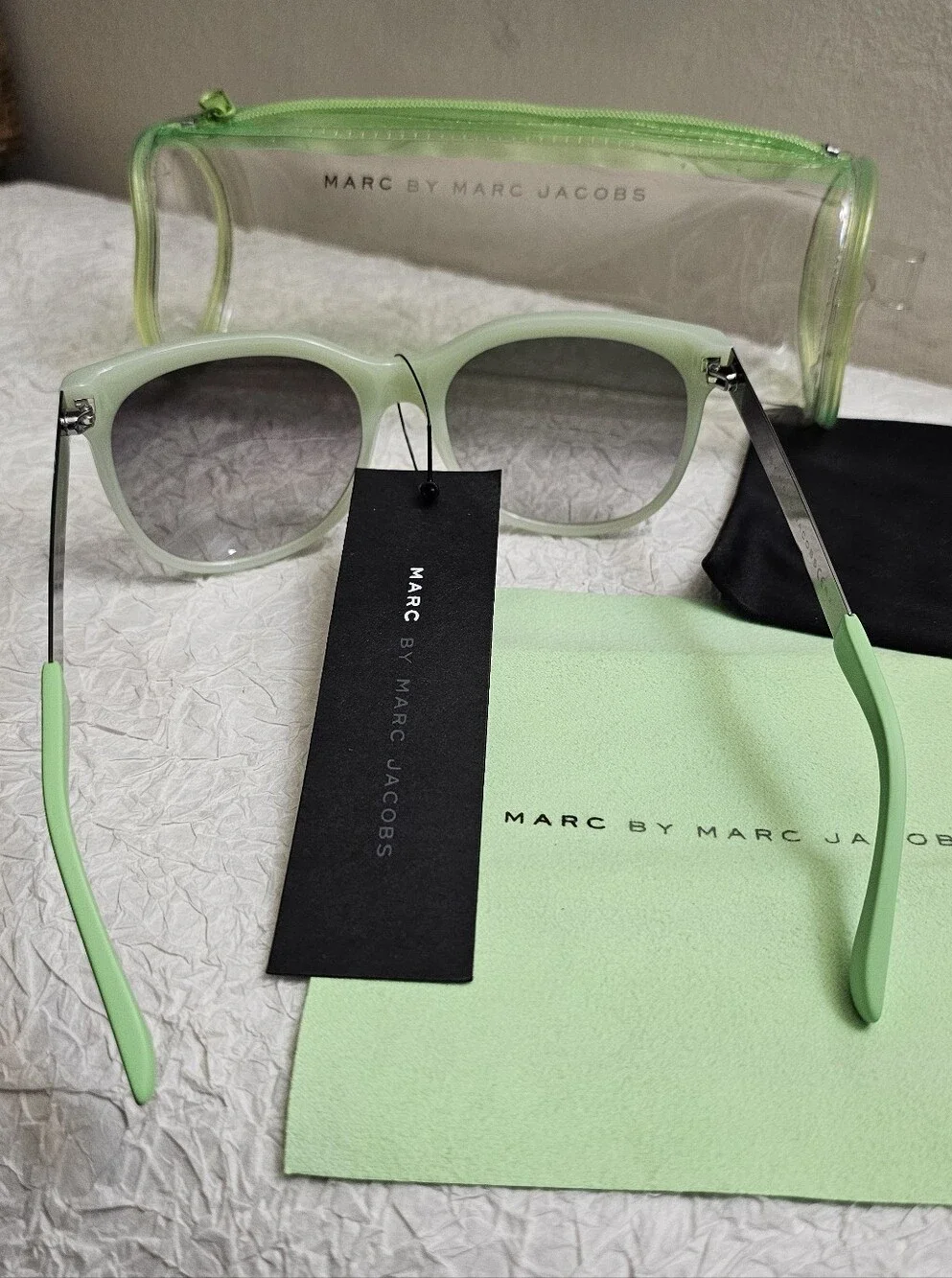 Marc Jacobs MMJ409 Opal Green Mirror Shaded Womens  display picture 2